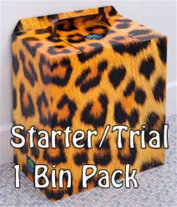 LEOPARD PRINT SINGLE BIN TRIAL/STARTER PACK