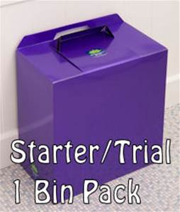 METALLIC PURPLE SINGLE BIN TRIAL/STARTER PACK