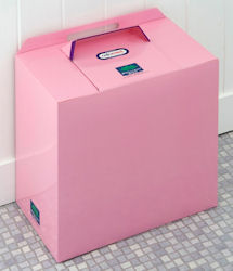 PINK SANITARY BINS